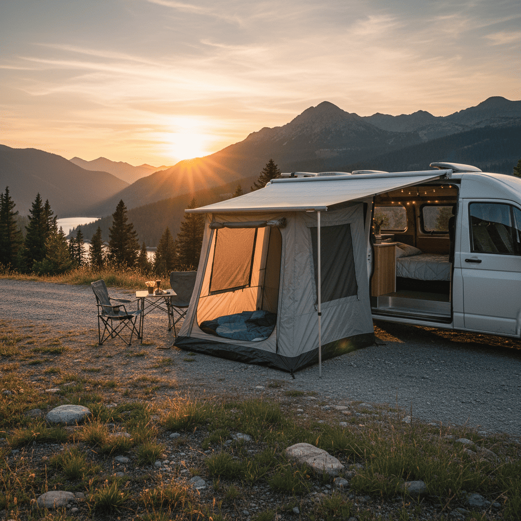 Auvent pour van aménagé